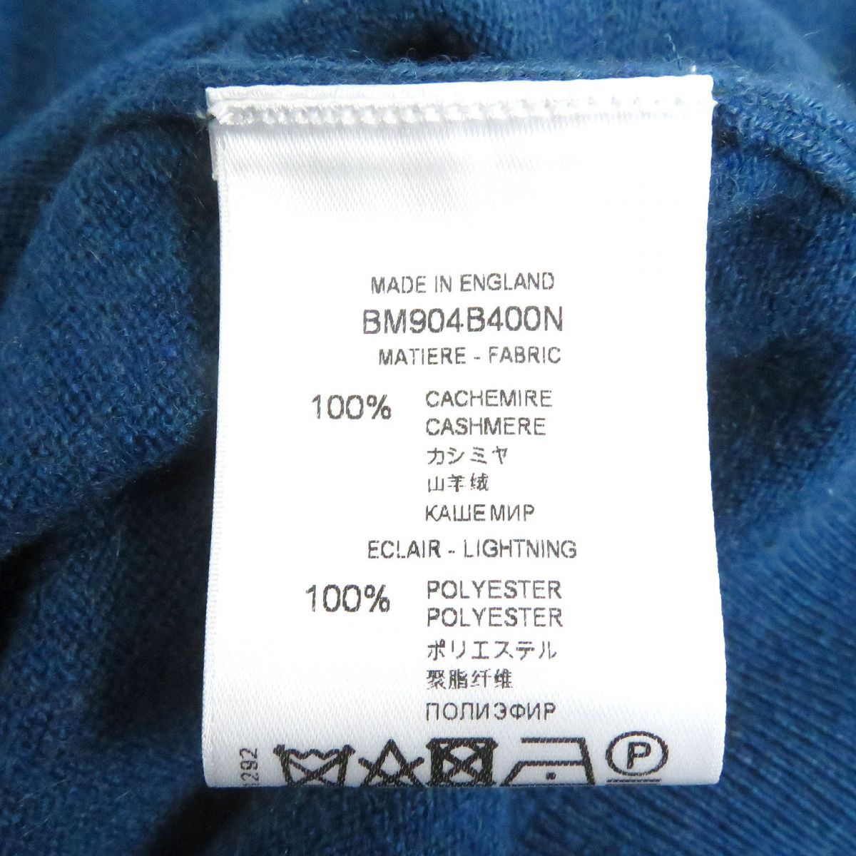 未使用品□GIVENCHY/ジバンシィ BM904B400N カシミヤ100％ クルー 