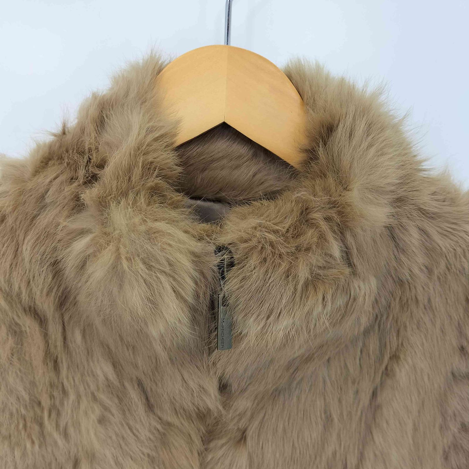 M-PREMIER BLACK ゴールドボタン ニットジャケット エムプルミエ M