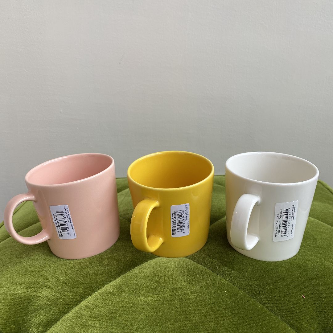 イッタラ ティーマ マグカップ ハニー&パウダー&ホワイト3個セット  