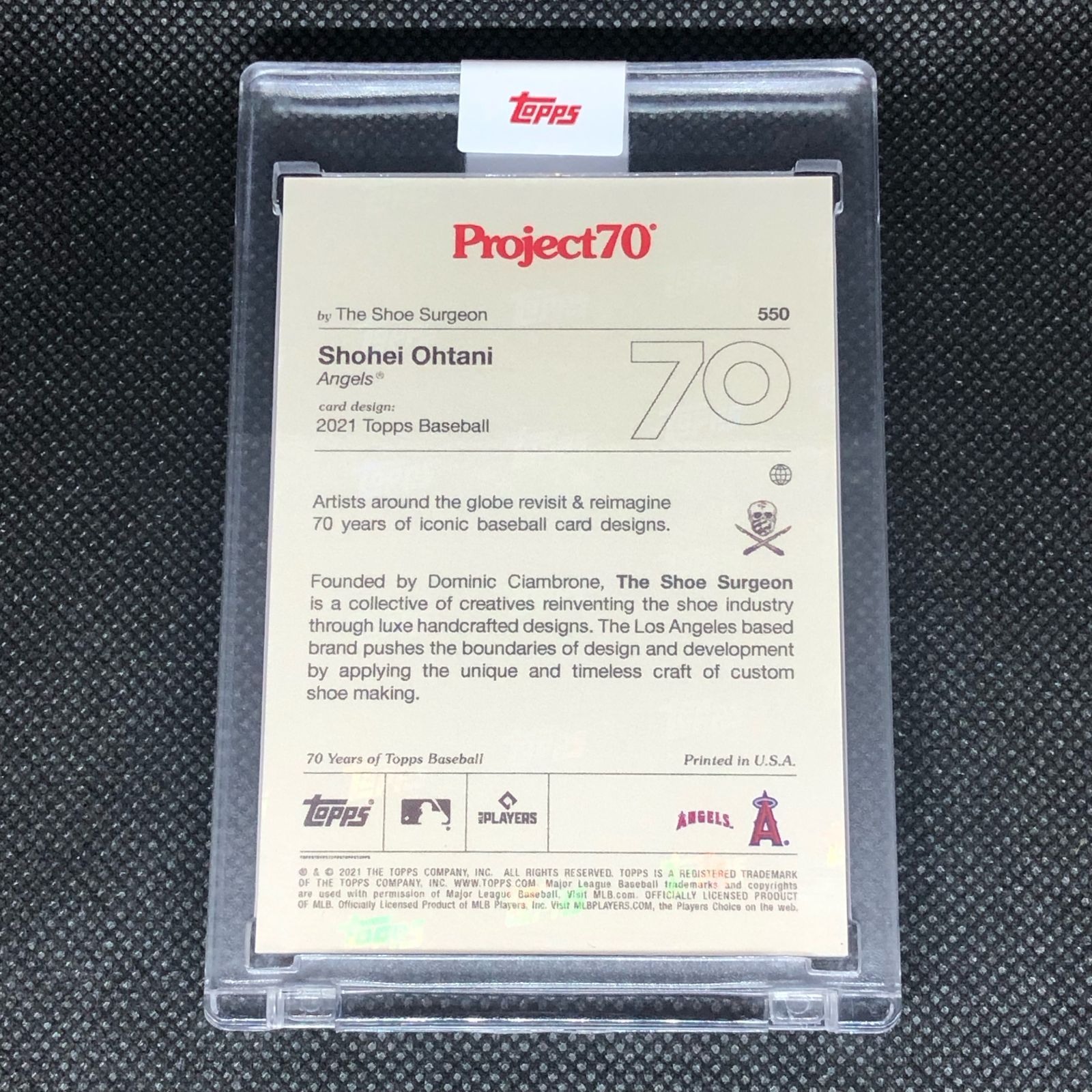 大谷翔平 Project 70 Card 550 マトリックス - メルカリ