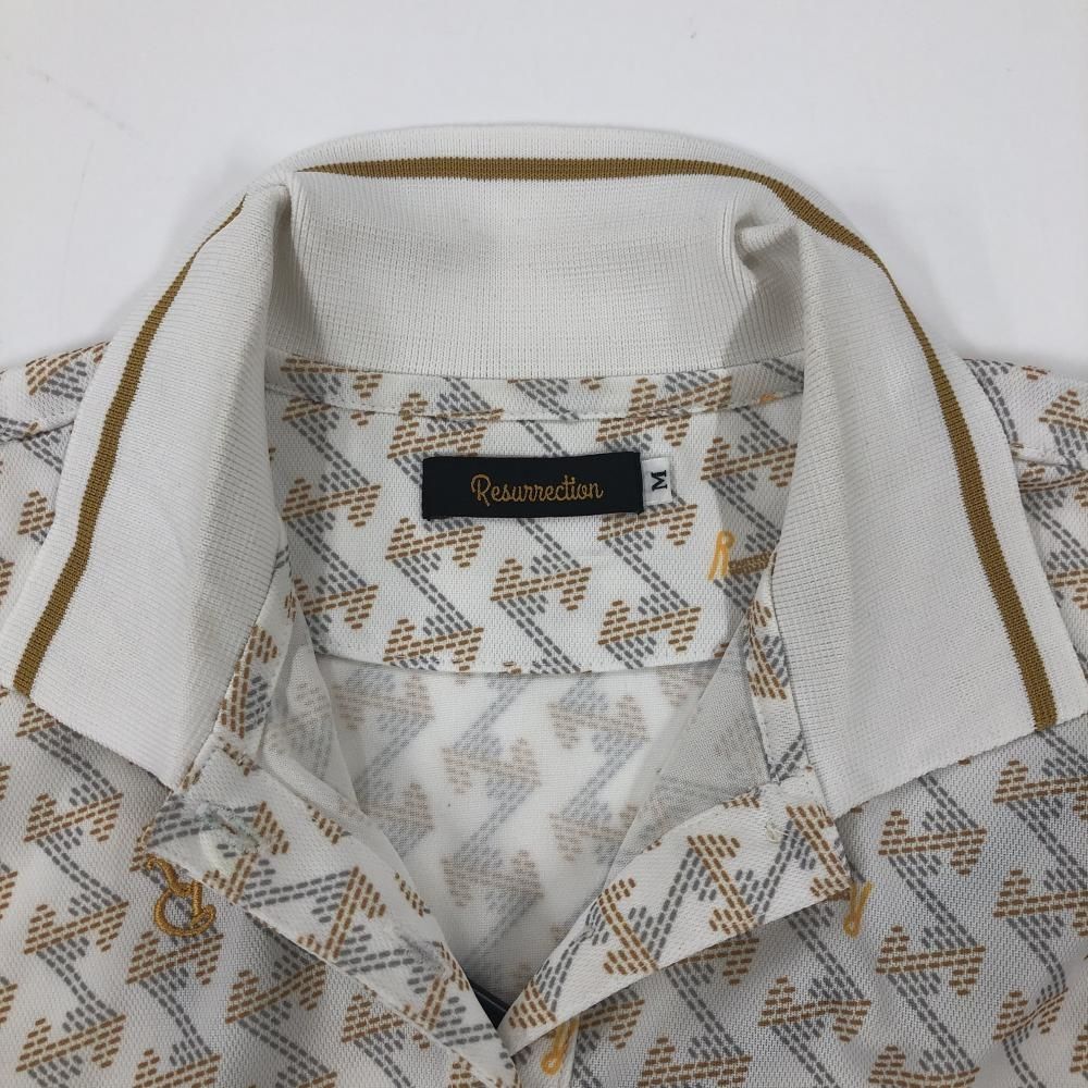 レザレクション】人気ラバーロゴ×ボア素材 ゴルフジップベストM バイ