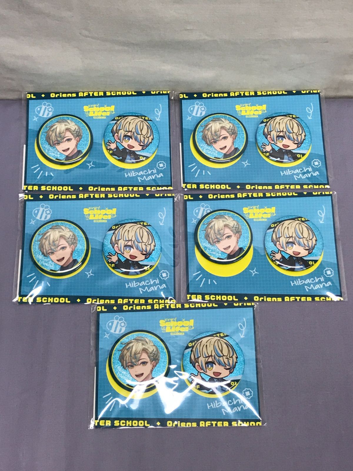 緋八マナ 缶バッジ 放課後オリエンス 緋八マナ 放課後オリエンス 缶バッジ 42点（にじさんじ