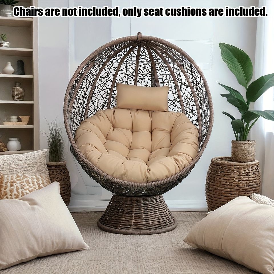 品質を保証! ゆったり快適 100cmラウンドハンギングチェア交換クッションセット 屋内外兼用 選べる ブラウン 全品大幅値下げ！