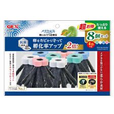 同梱不可 6個セット ジェックス ジェックスメダカ元気卵のお守り産卵床白青緑ピンク8個入