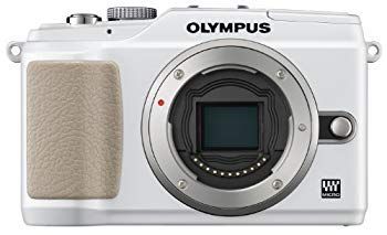 非常に良い】OLYMPUS ミラーレス一眼 E-PL2 ボディ ホワイト E-PL2