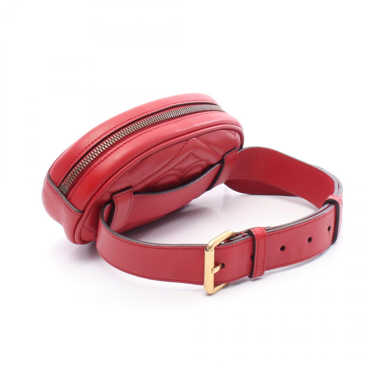 グッチ GUCCI ウエストバッグ GGマーモント 476434 レッド