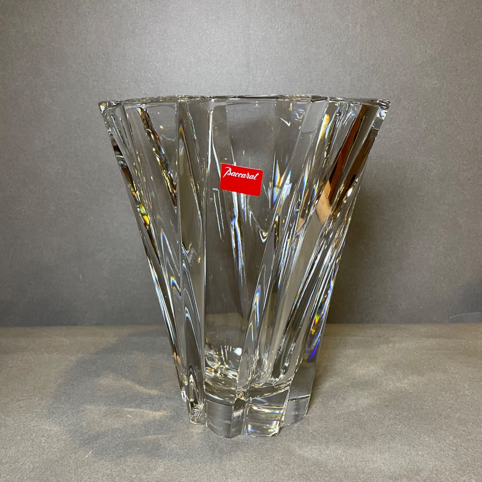 訳あり バカラ クティフ 花瓶 ベース 大きめ