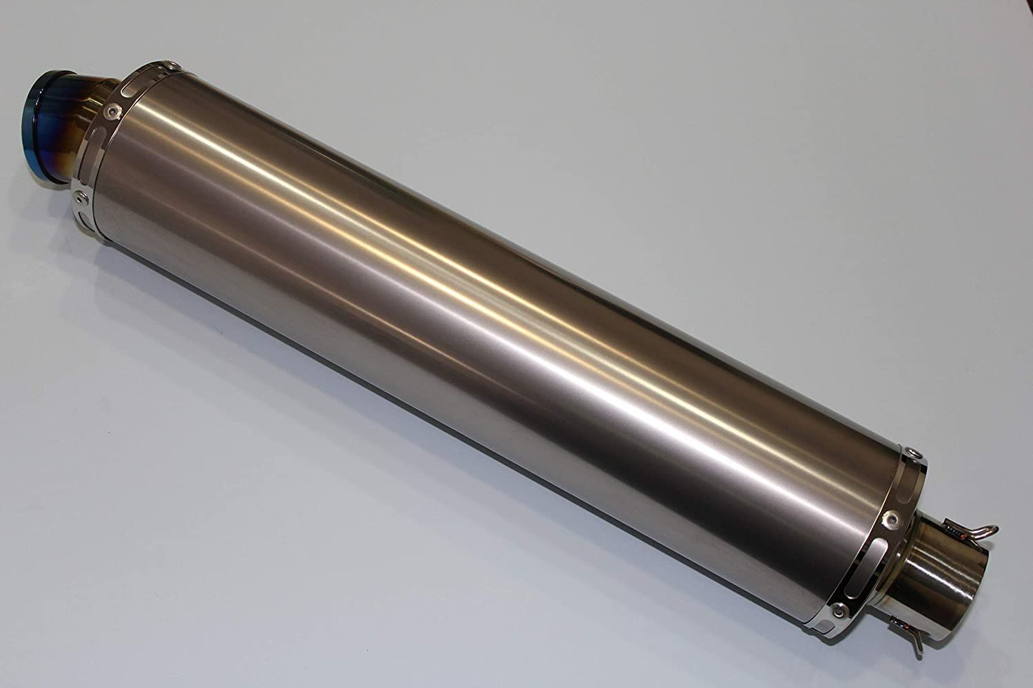 BEAMS チタン スリッド サイレンサー φ100 (450mm) BEAMS チタン スリッド サイレンサー φ100 (450mm) Amazon