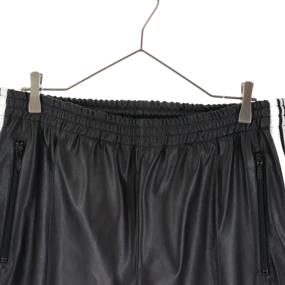 Needles フェイクレザーパンツ ブラック Sサイズ Needles (ニードルス) 19SS × BreatH ブレス フェイクレザー