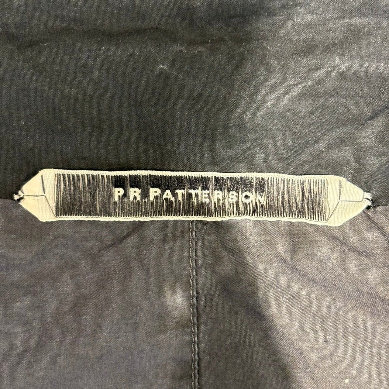 P.R.PATTERSON リバーシブルジャケット メンズ ブラック×グレー  