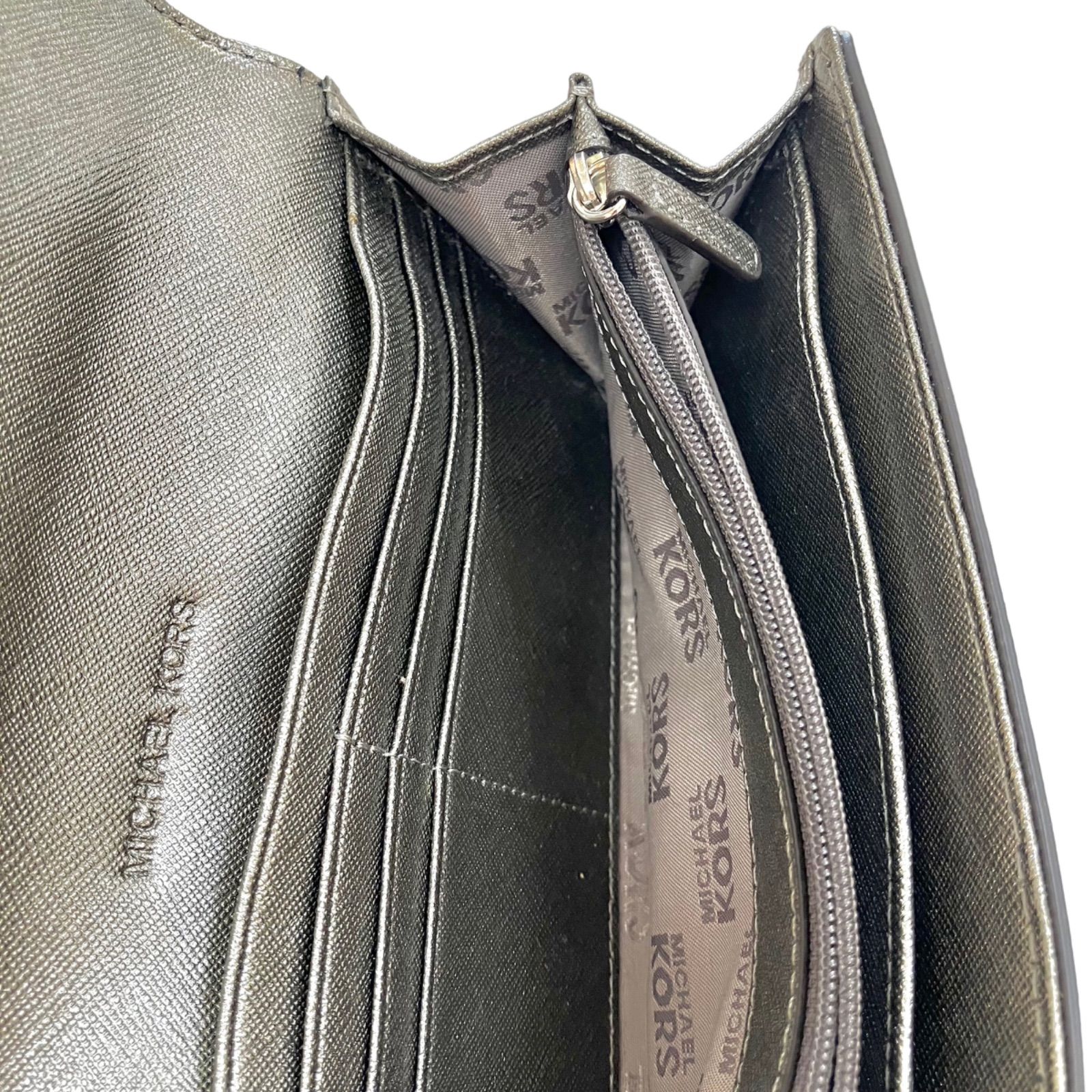 極美品きれいです⭐️MICHAEL KORS】 マイケルコース 長財布 GLAY 