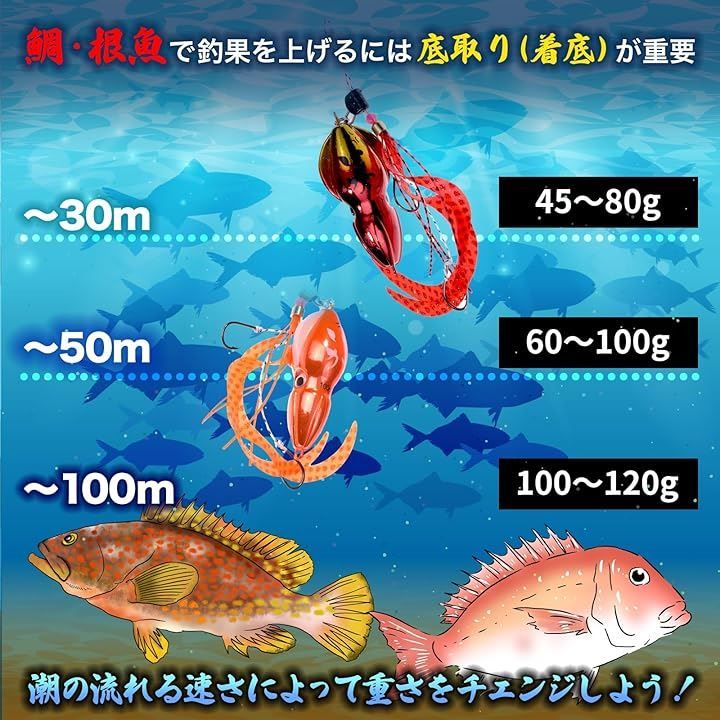 鯛ラバスペアセット フィネス 全8色 | 釣具の卸売り | 世界の釣具マルシン漁具