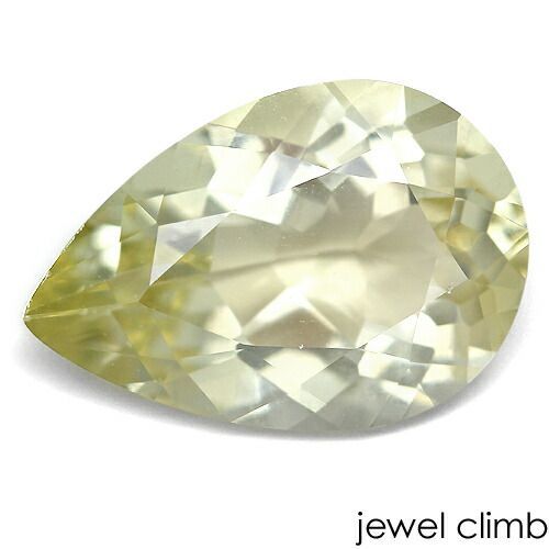 鑑別書付 高い透明度で輝くイエローベリル ヘリオドール 宝石 ルース ３．９９ＣＴ