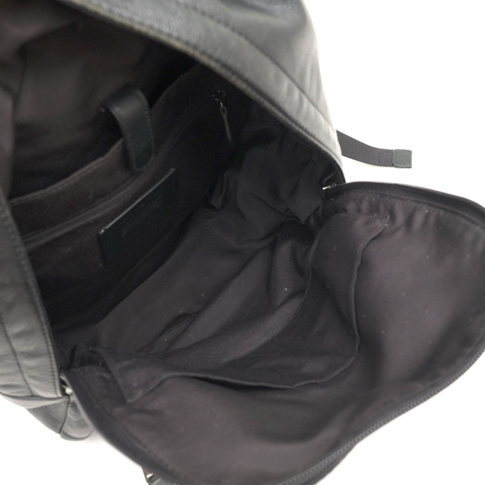 コーチ COACH リュック バックパック シボ革 ハドソン ブラック 黒