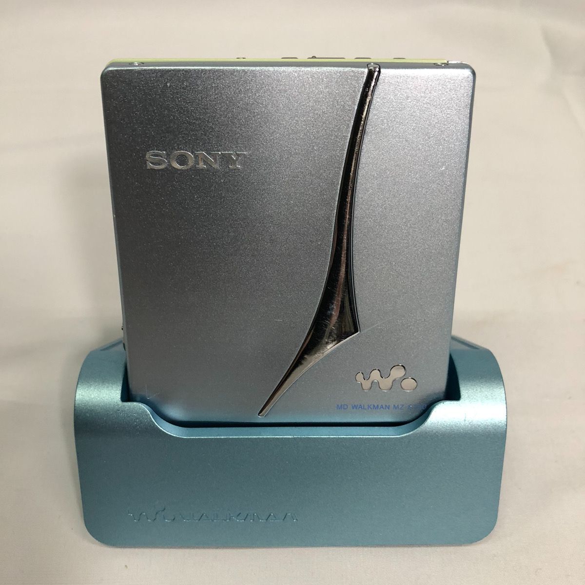 【中古品】SONY ソニー MZ-E720（L） ブルー ポータブルミニディスクプレーヤー MDLP対応 （ポータブルMDプレーヤー/MD再生専用機/MDウォークマン）