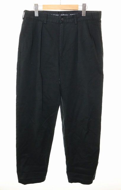 ポロバイラルフローレン チノパン ブラック CLASSIC FIT 2タック ポロ バイ ラルフローレン Polo by Ralph Lauren 90s 2TUCK