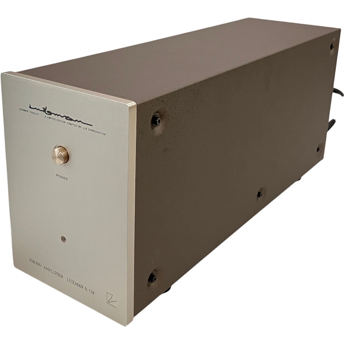 LUXMAN E-03 フォノイコライザー フォノアンプ 音響機材 ラックスマン H10390451