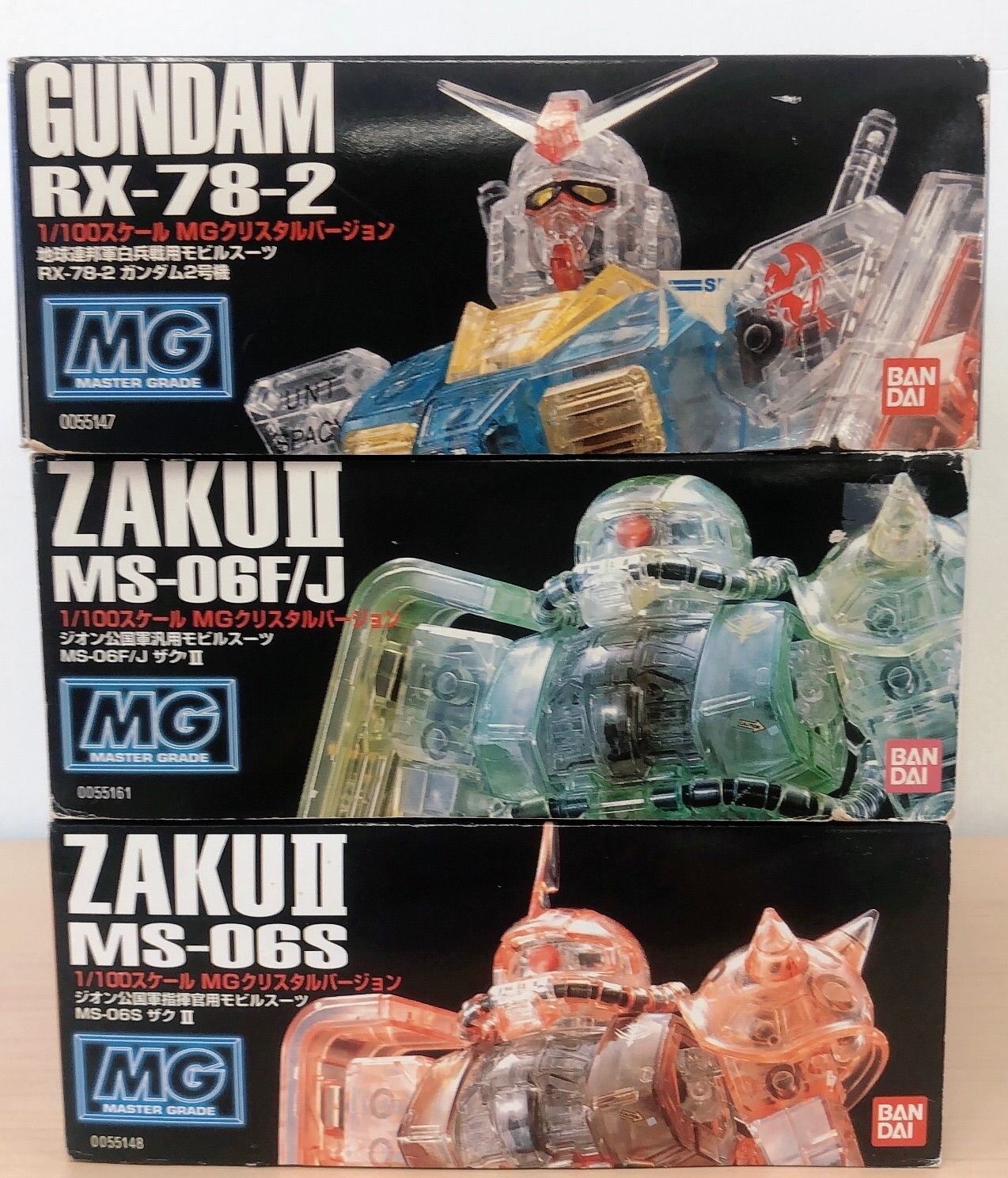 未組立）ZAKU Ⅱ 1 100 MG クリスタルバージョン BANDAI - 通販