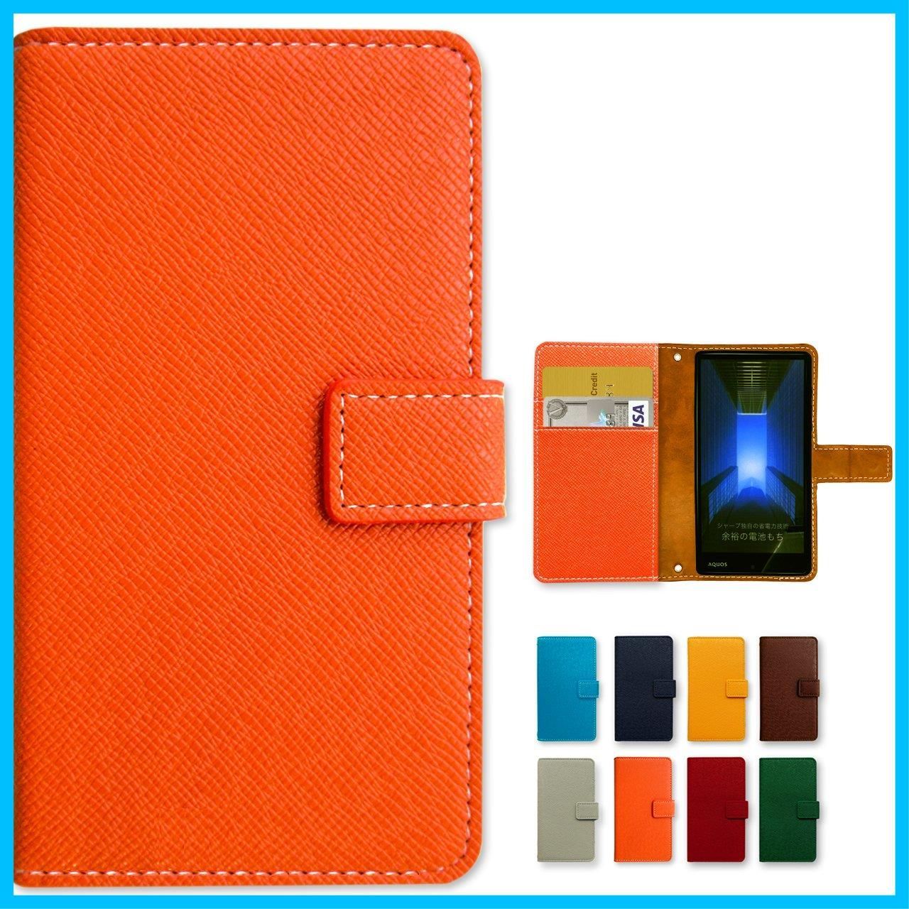 【新着商品】テラコッタオレンジ 【ノーブランド品】 4 シンプルスマホ softbank 704shカバー 704shケース シンプルスマホ4カバー シンプルスマホ4ケース スマホカバー スマホケース 手帳 スマホ 
