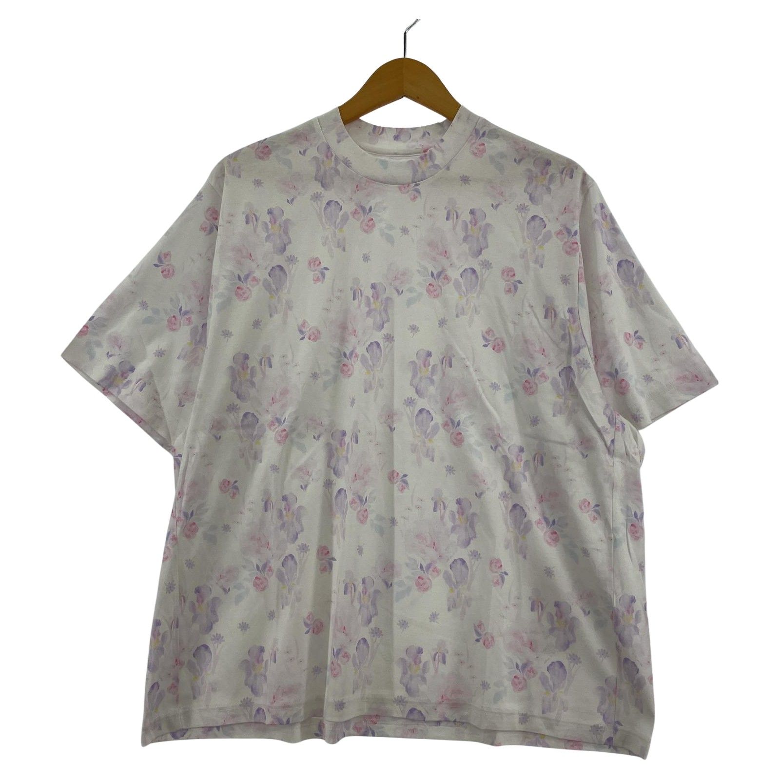 Mame Kurogouchi マメ クロゴウチ タグ付き 花柄半袖Tシャツ size2 