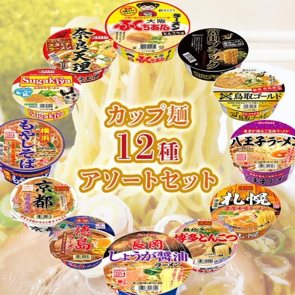 カップ麺 詰め合わせ 送料無料 寿がきや ヤマダイ カップラーメン 12種セット まとめ買い 箱 インスタントラーメン ご当地ラーメン  インスタント食品 即席ラーメン 常温保存 レトルト 常温 防災 - メルカリ