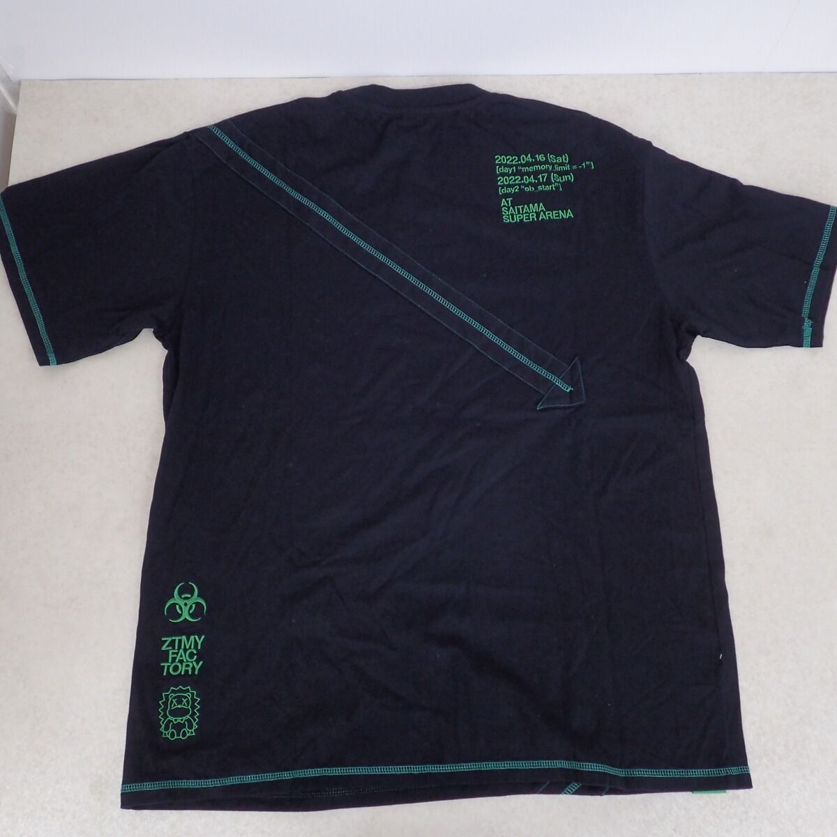 ずっと真夜中でいいのに。　スタッフTシャツ　XL Amazon.co.jp: ずっと真夜中でいいのに 元素どろ団子TOUR