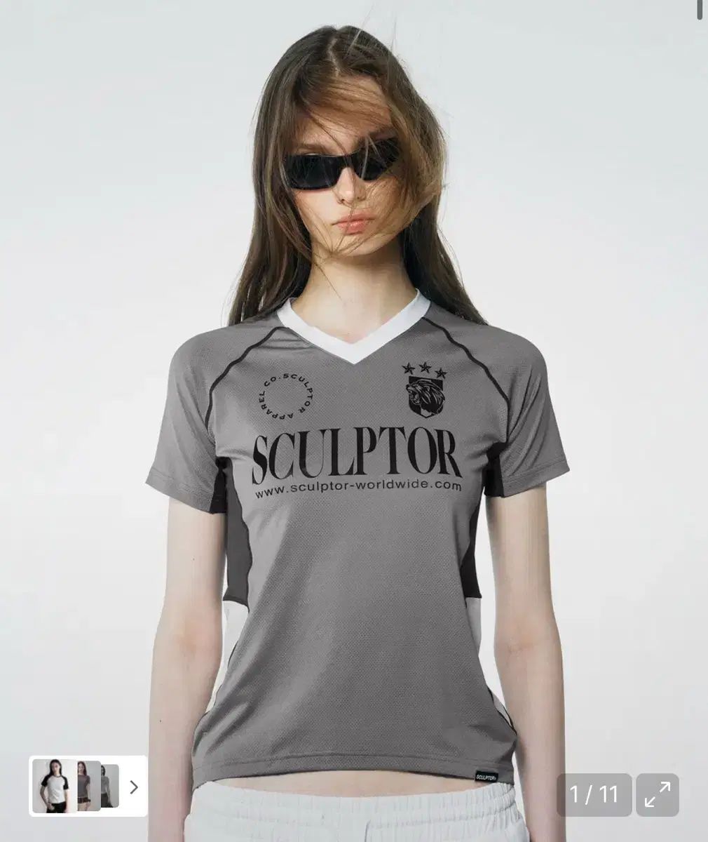 SCULPTOR Sports Jersey Tee グレー スカルプター sculptor Sports Jersey Tee グレー - メルカリ