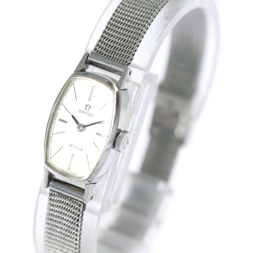 OMEGA (オメガ) デヴィル レディース 腕時計 ウォッチ シルバー