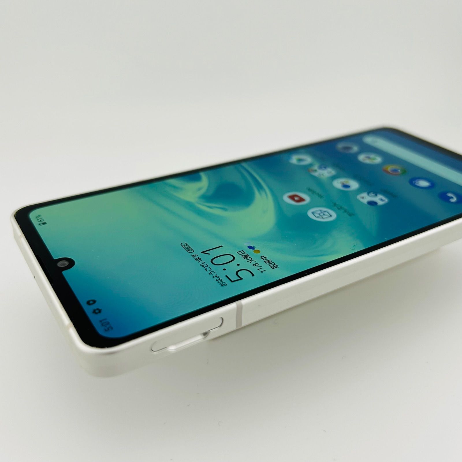 バッテリー良好 AQUOS sense6 64GB シルバー SIMフリー(simロック解除