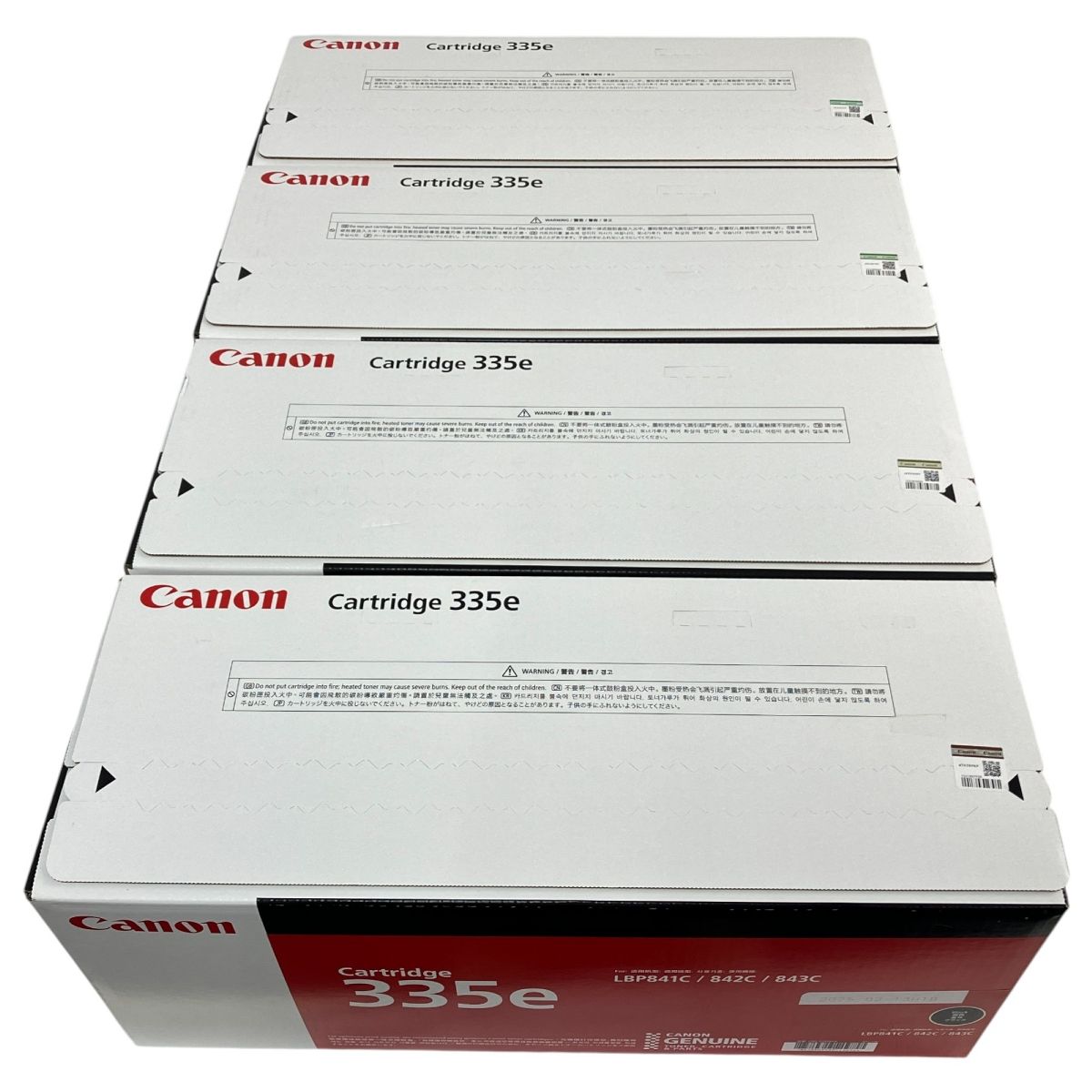Canon 335e ブラック マゼンタ シアン イエロー 4色セット