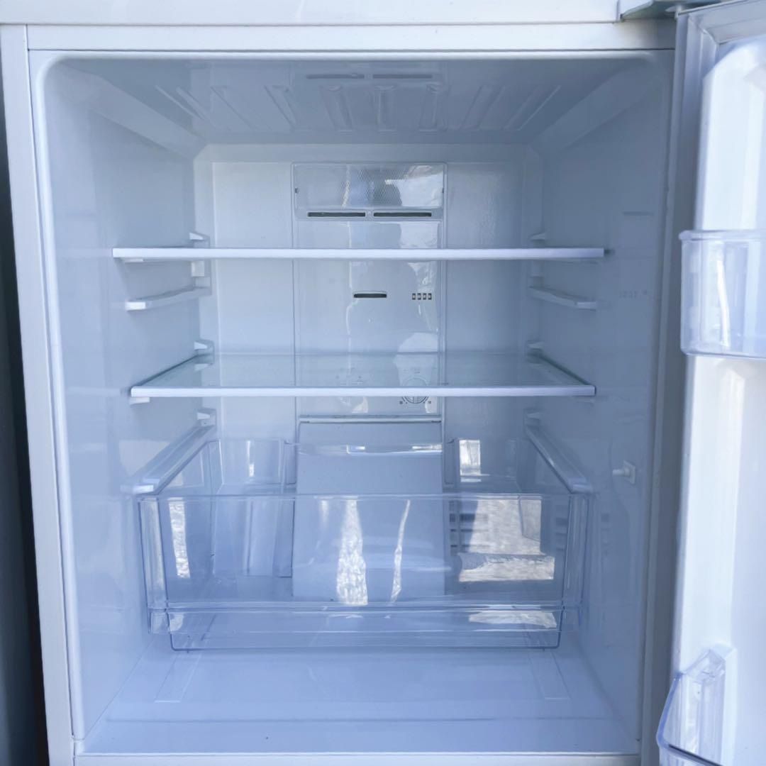 無印 ホワイトインテリアレトロ風おしゃれデザイン冷蔵庫