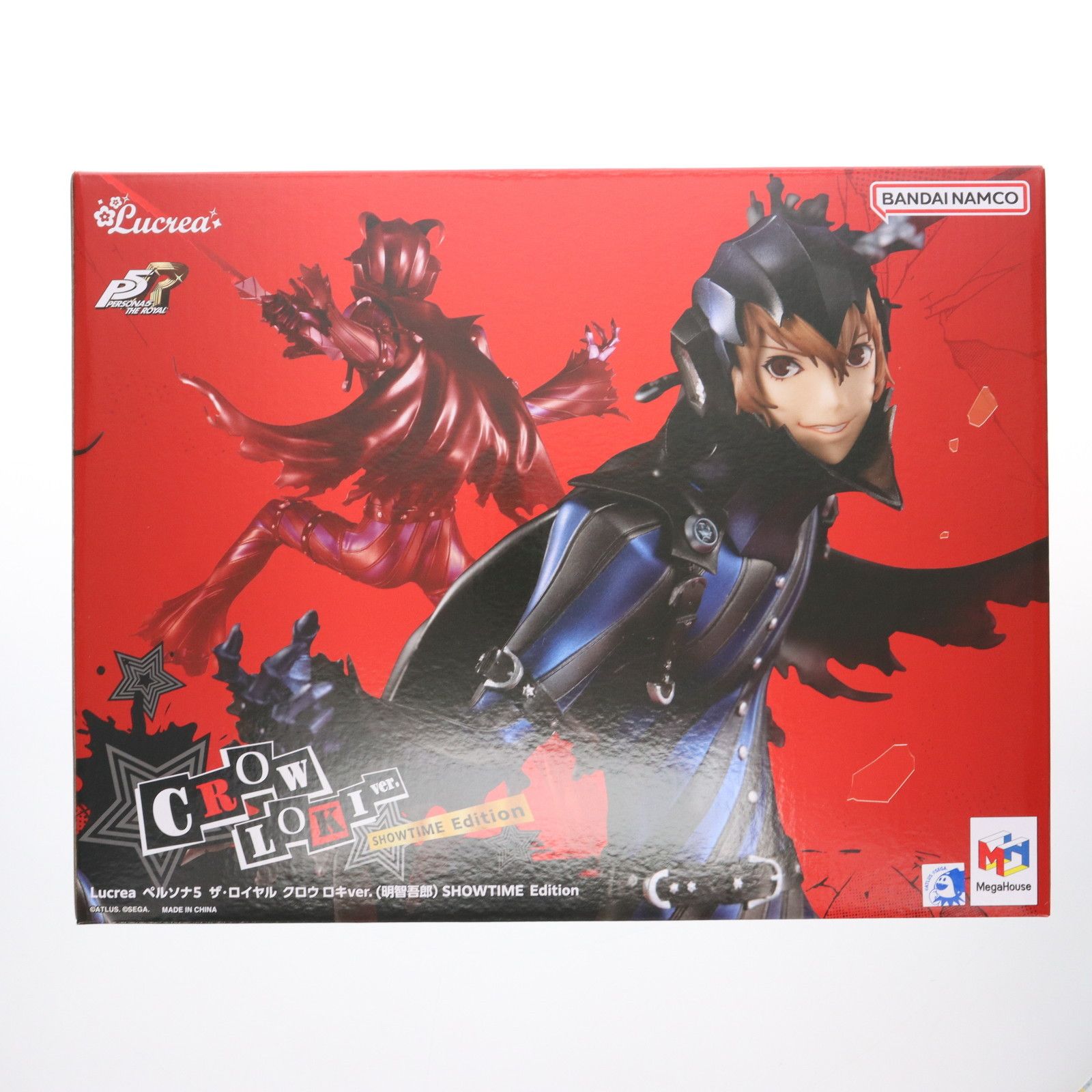 Lucrea ルクリア クロウ ロキver. 明智吾郎 あけちごろう SHOW TIME Edition ペルソナ5 ザ ロイヤル 完成品 フィギュア プレミアムバンダイ-アトラスDショップ-あみあみ メガハウス