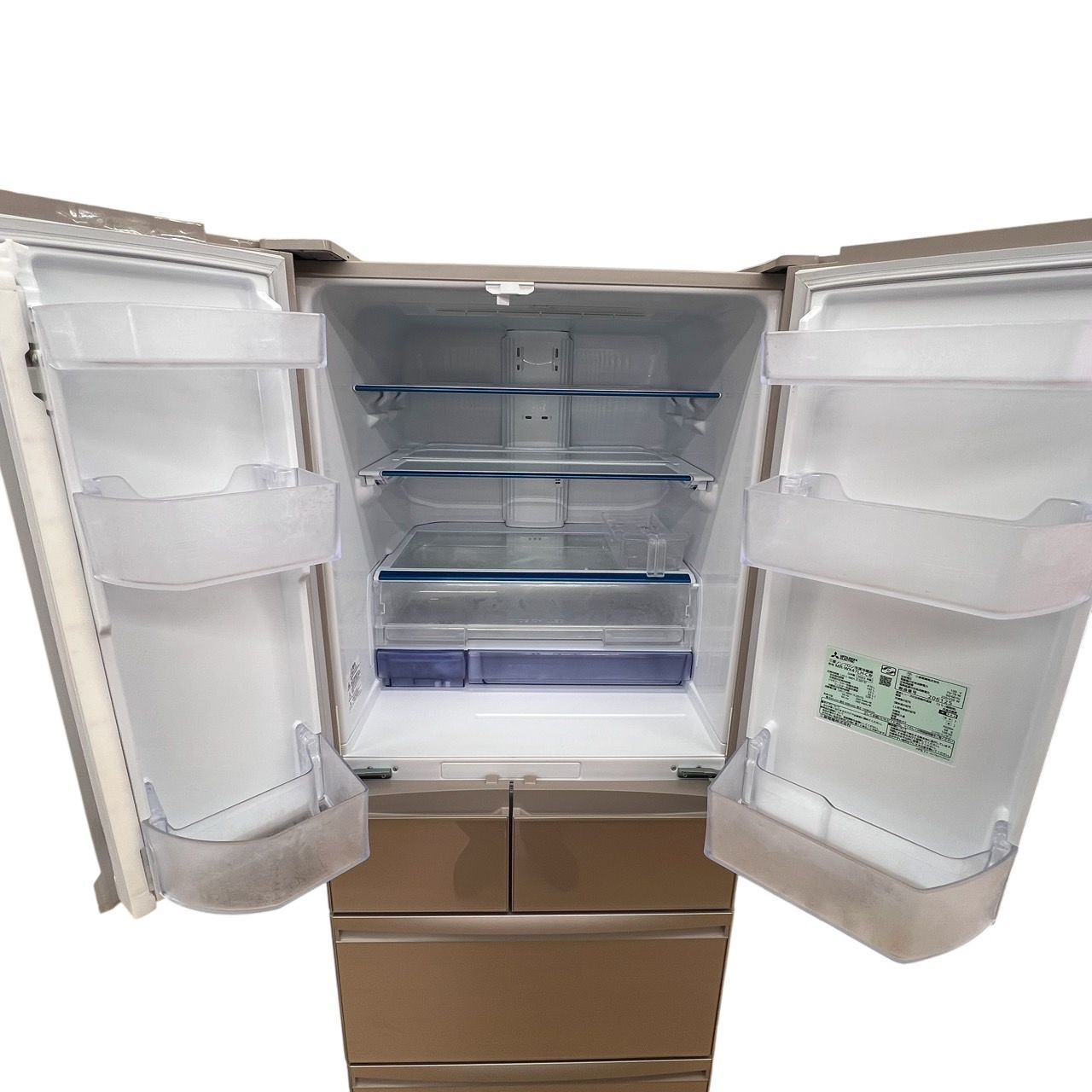 三菱ノンフロン冷凍冷蔵庫 470L 2021年製 MITSUBISHI 三菱 ノンフロン冷凍冷蔵庫 470L MR-WX47LH-C 2022年