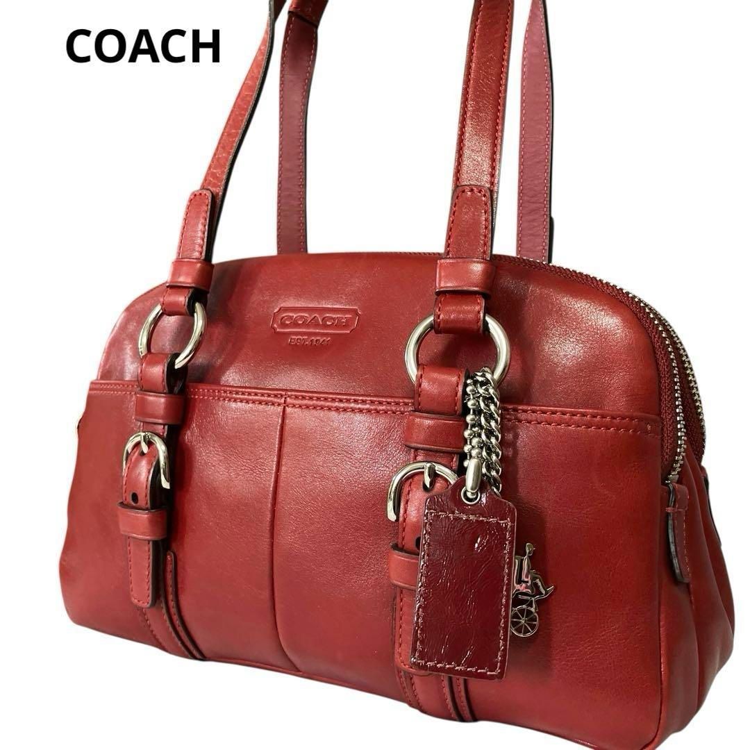 COACH コーチ ハンドバッグ ミニボストンバッグレザー 本革