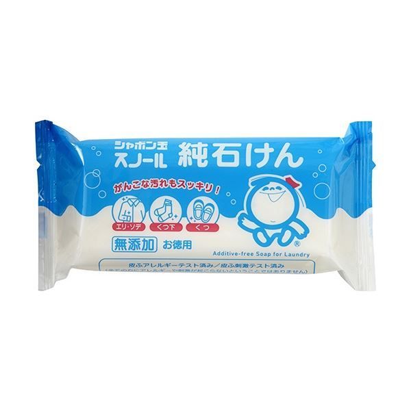 まとめ シャボン玉石けん シャボン玉 スノール純石けん 180g 1個 ×50セット