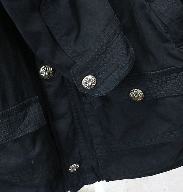今週末までの出品予定クロムハーツチェリーボムミリタリージャケットXL