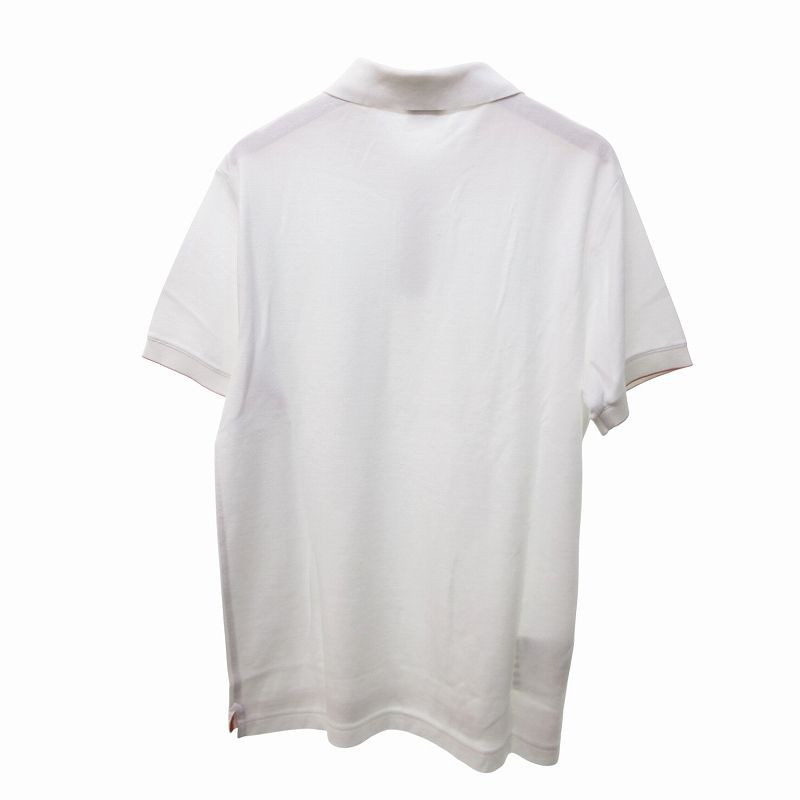 エルメス HERMES SELLIER 美品 ポロシャツ カットソー 半袖 セリエ  