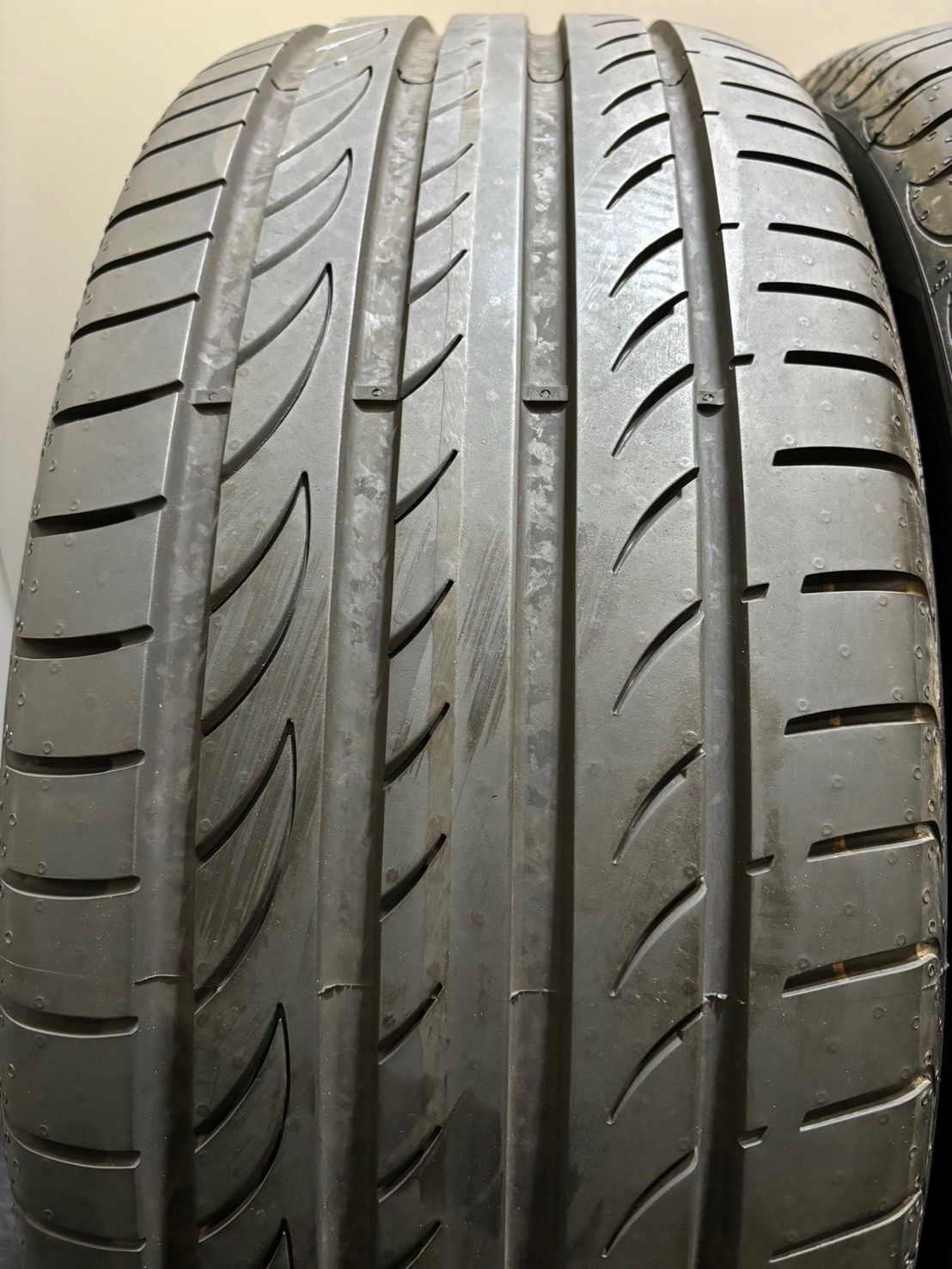 ★215/60R16 PIRELLI/POWERGY 21年製 夏タイヤ 4本 クラウン ヴェゼル エスティマ (南6-F874)