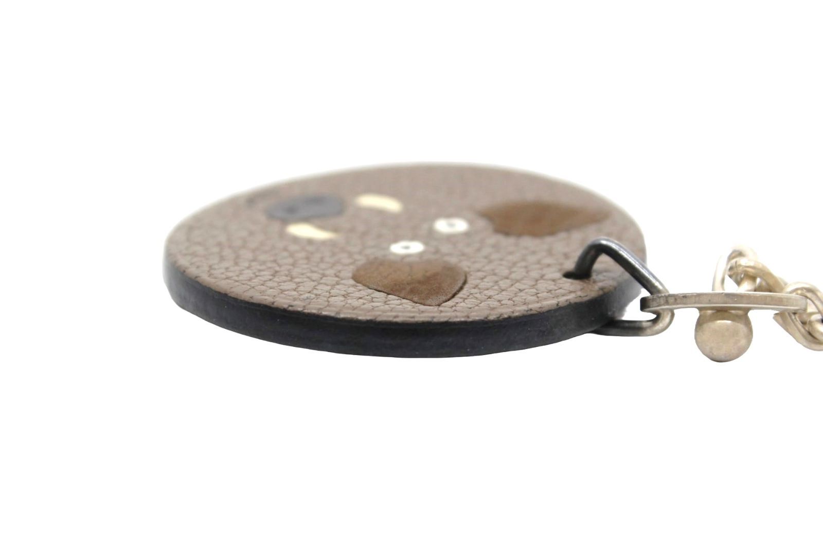 HERMES(エルメス)キーホルダー★バッグチャーム/ イノシシ HERMES - 【中古】 エルメス バッグチャーム レザー シルバー925