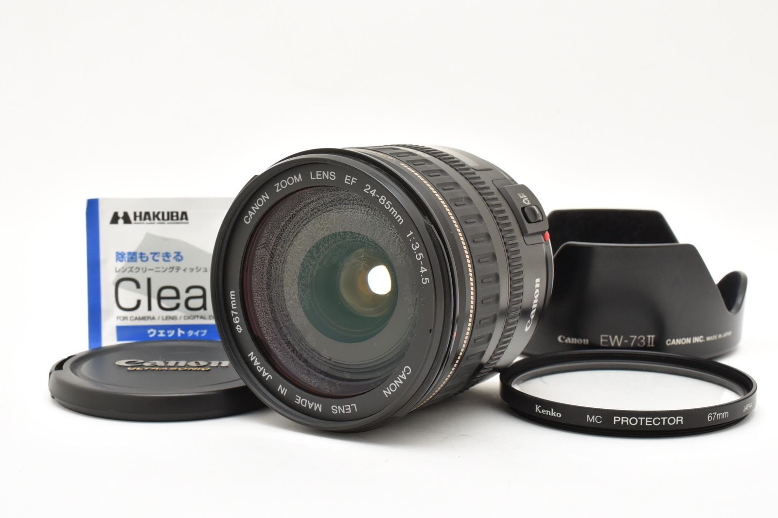Canon EF 28-105mm 24-85mm ズームレンズ　セット Canon-EF-28-105mm-f-3.5-4.5-II