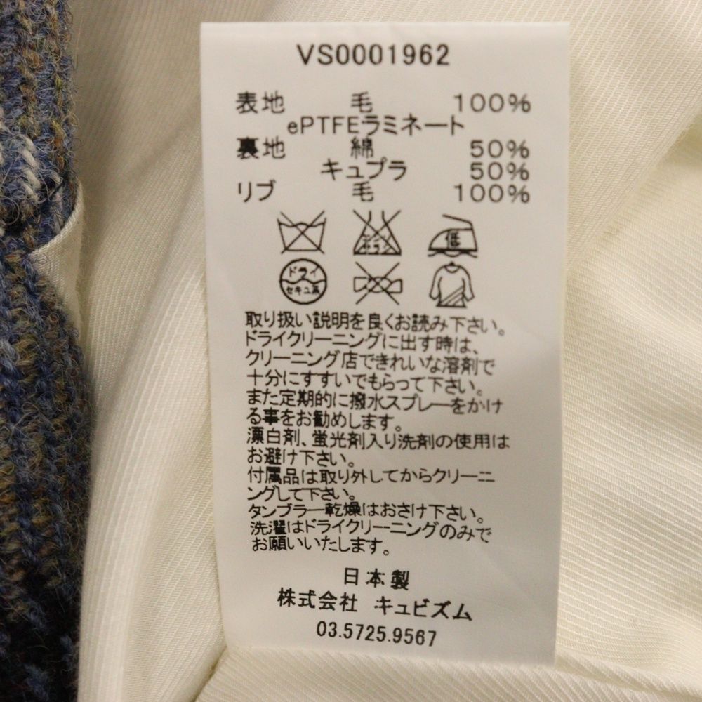 VISVIM (ヴィスヴィム) ×Harris Tweed GORE-TEX STORNOWAY JKT ハリス