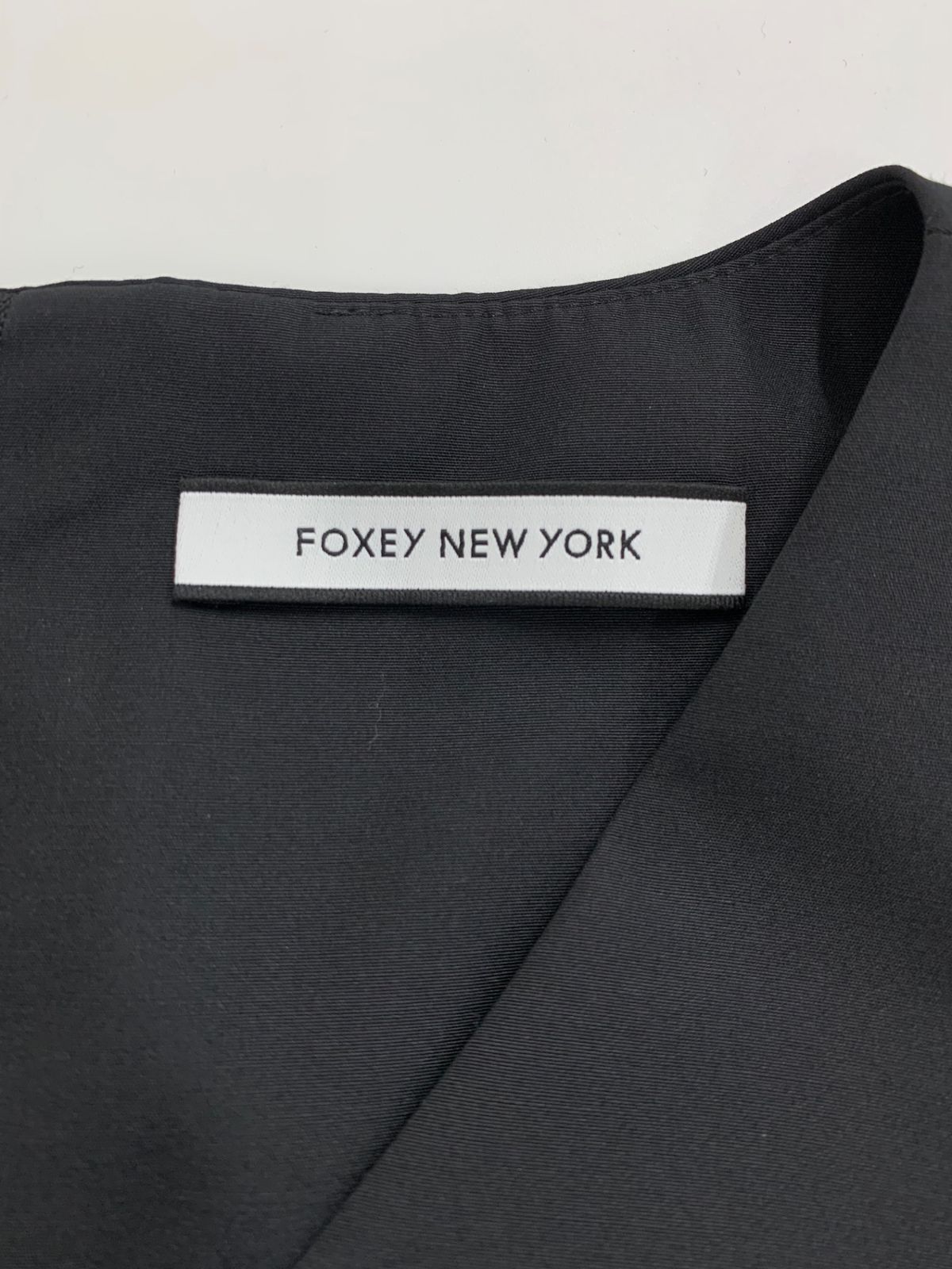 フォクシーニューヨーク Dress Giana 44422 ワンピース 38 ブラック