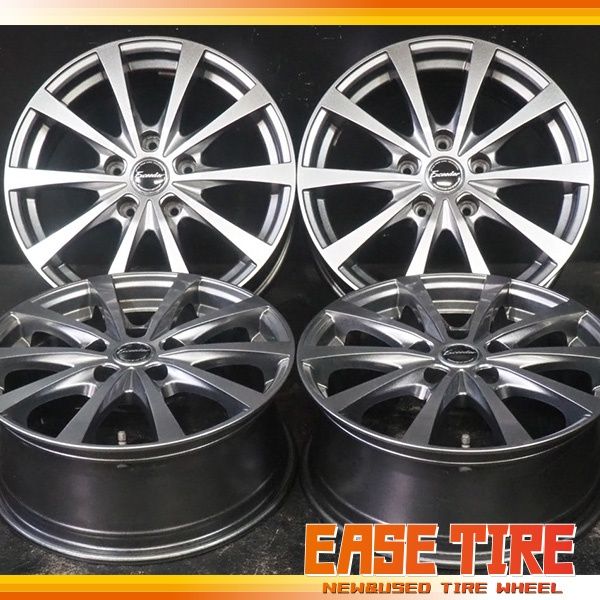 ホットスタッフ Exceeder 16×6.5J 48 114.3 5H 4本 ノア ヴォクシー セレナ ステップワゴン オデッセイ等