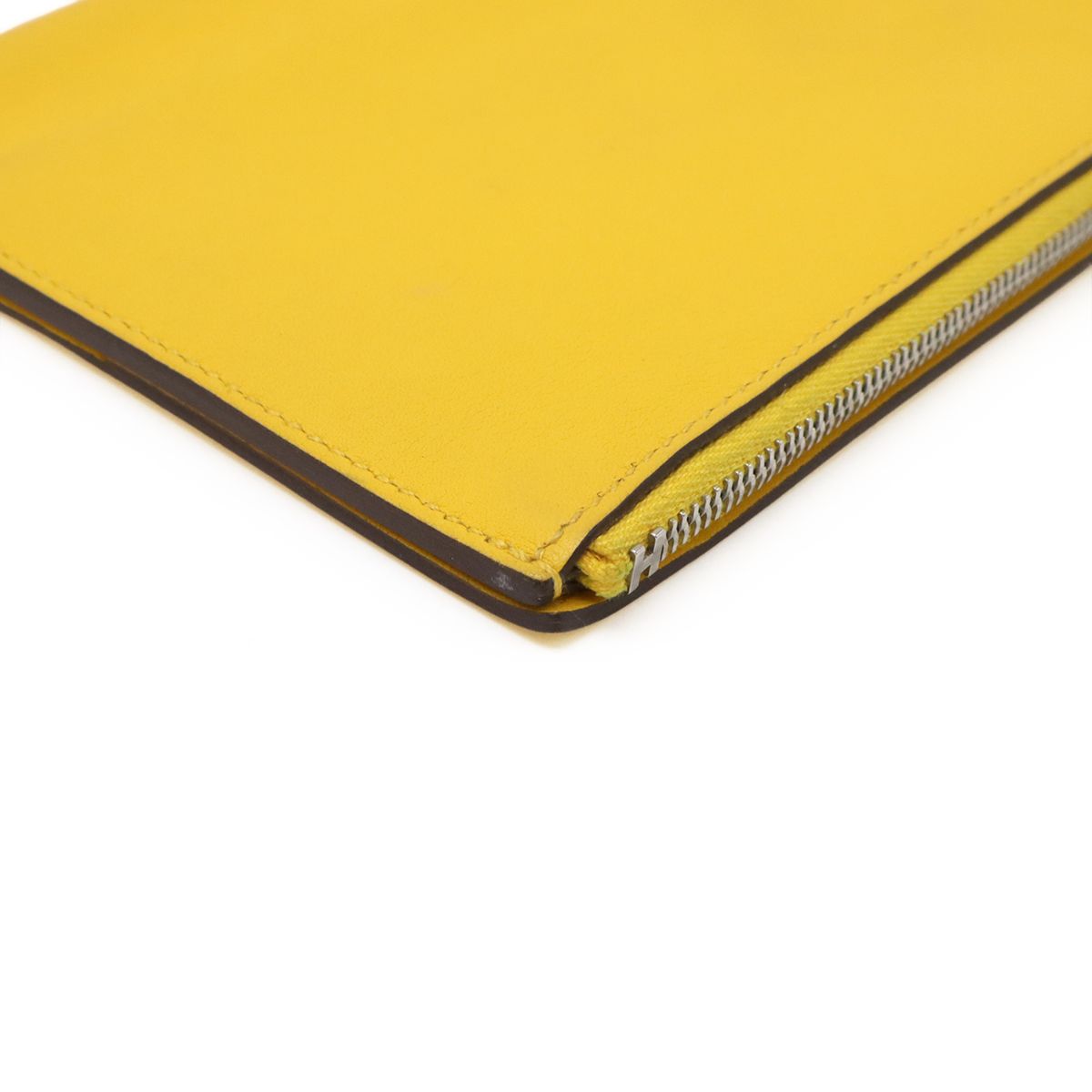エルメス　HERMES　メモ帳カバー　クシュベル　イエロー エルメス HERMES メモ帳カバー クシュベル イエロー