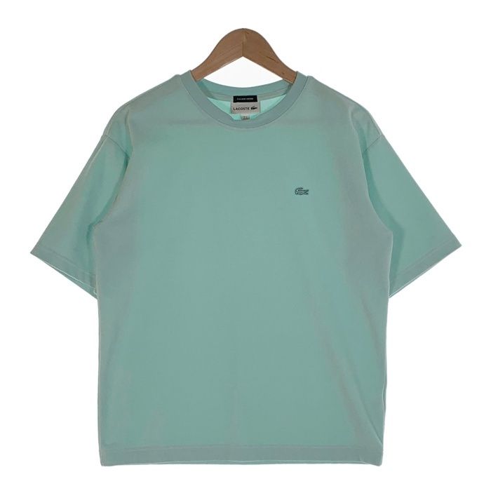 LACOSTE ラコステ Bu0026Y ユナイテッドアローズ パイル地 ショートスリーブTシャツ エメラルドグリーン Size FR 2