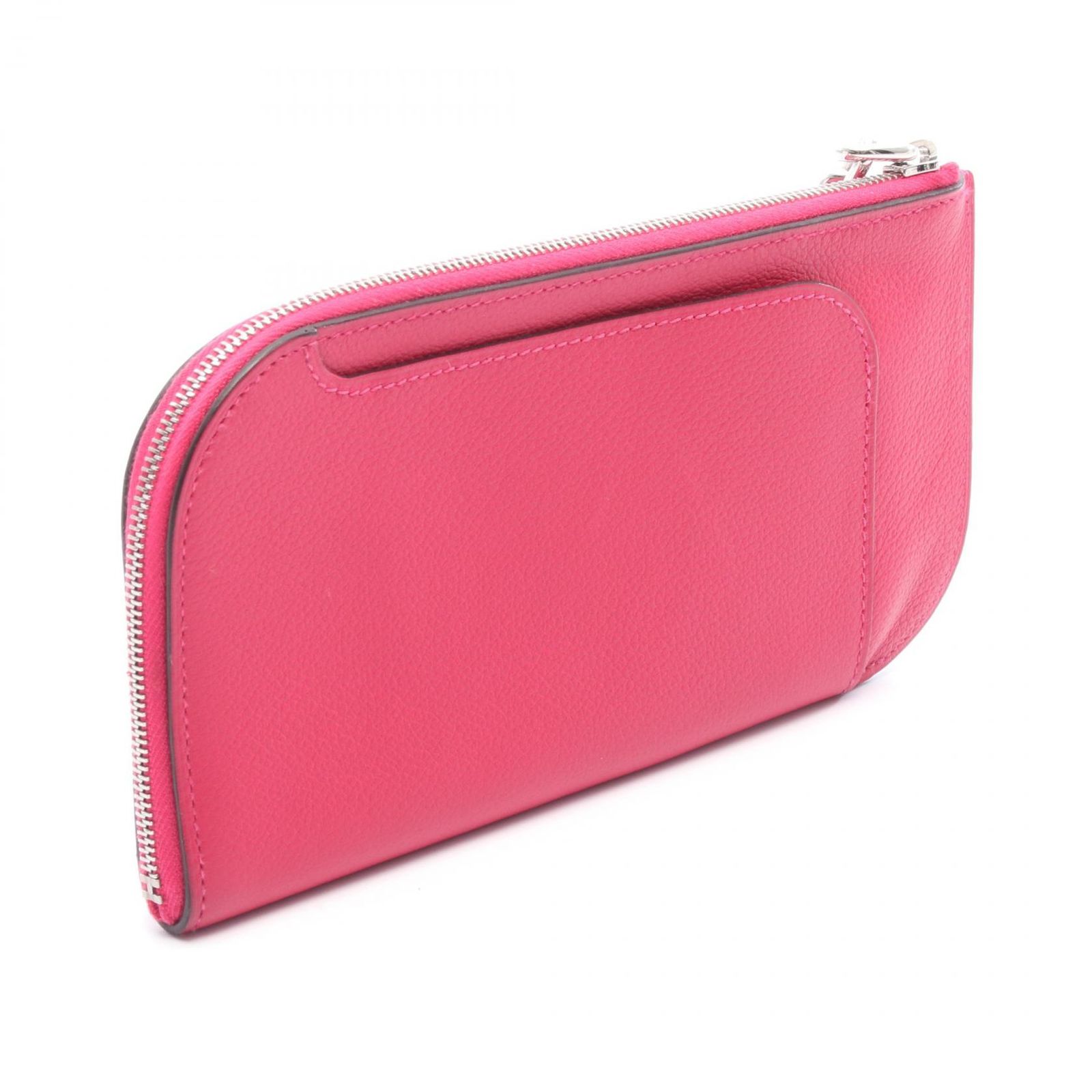 エルメス HERMES ポーチ ストラップGM ローズメキシコ レザー ストラップGM ローズメキシコ レディース Used A