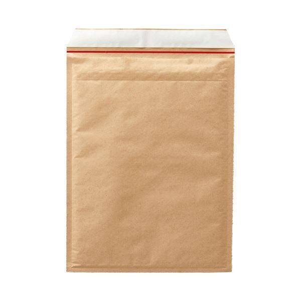 TANOSEE クッション封筒 A4ワイド用 内寸260×350mm 茶 1セット 200枚 100枚×2ケース