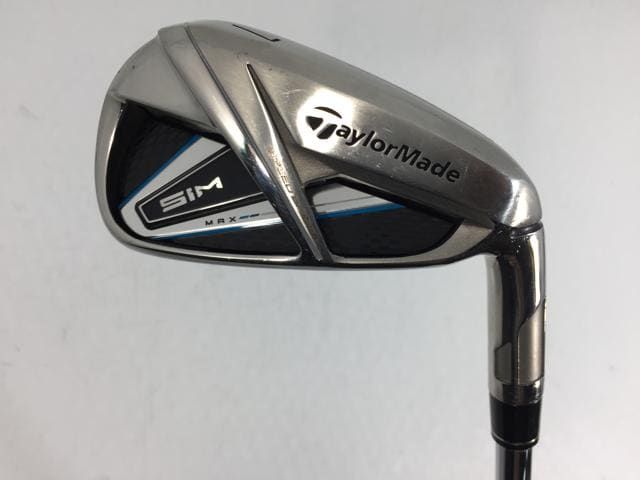 【中古ゴルフクラブ】テーラーメイド SIM MAX (シム マックス) アイアン 2020 (日本仕様) KBS MAX85 JP スチール 7I【14日間返品OK】