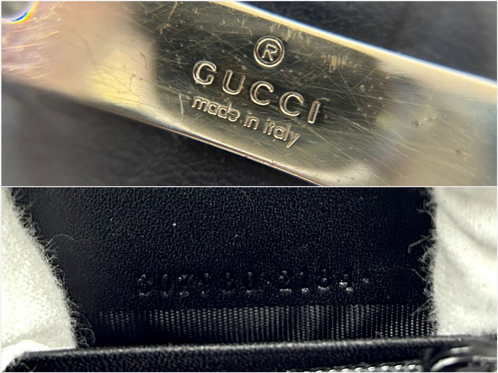 GUCCI (グッチ) グッチシマ GG柄 レザー ウォレット 長財布 ラウンド 