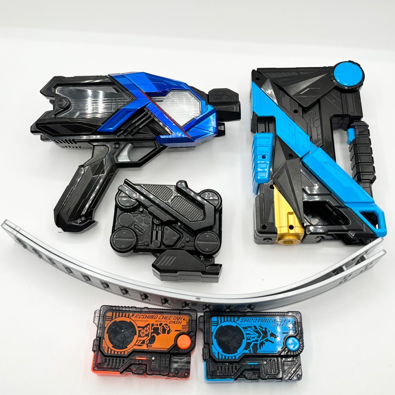 【動作品】 DX飛電ゼロワンドライバー エイムズショットライザー まとめ 変身ベルト DXエイムズショットライザー｜仮面ライダーおもちゃ